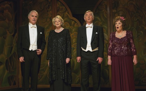 Billy Connolly, Maggie Smith, Tom Courtenay and Pauline Collins 