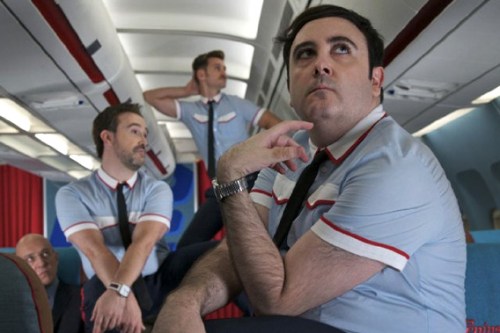 Javier Cámara, Raúl Arévalo and Carlos Areces in I'm So Excit