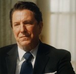 Alan Rickman as Ronald Reagan