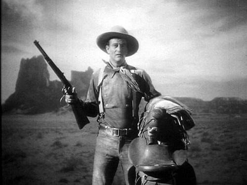 John Wayne in "STAGECOACH" (1939)