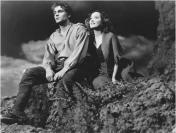 Laurence Olivier, Merle Oberon in "Wuthering Heights"