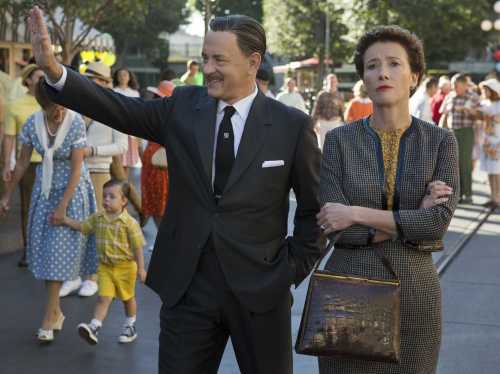 Tom Hanks as Walt Disney, Emma Thompson as P.L. Travers
