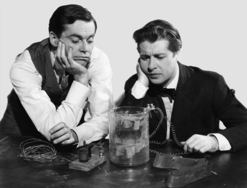 Henry Fonda as Thomas Watson and Don Ameche as Alexander Graham Bell