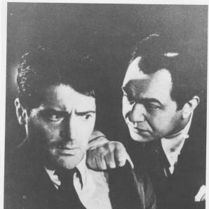 G-man Edward G. Robinson grills a Nazi conspirator