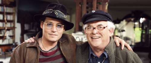 Johnny Depp and Ralph Steadman