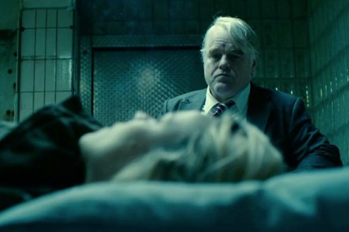 Philip Seymour Hoffman in "A Most Wanted Man"