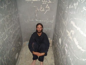 Vandyke in his Libyan jail cell