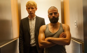 Domnail Gleeson and Oscar Isaacs