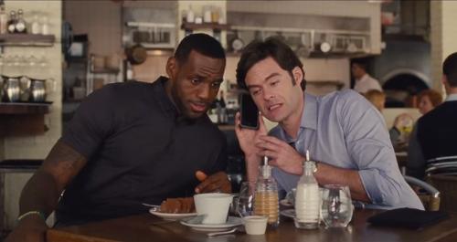 LeBron James and Bill Hader...a comedy star is born?