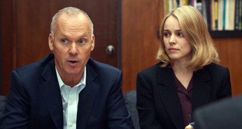 Michael Keaton, Rachel McAdams