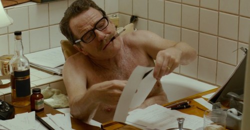 Bryan Cranston as screenwriter Dalton Trumbo