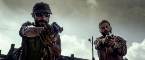 Shia LaBeouf, Jai Courtney...patrolling an a post-apocalyptic wasteland